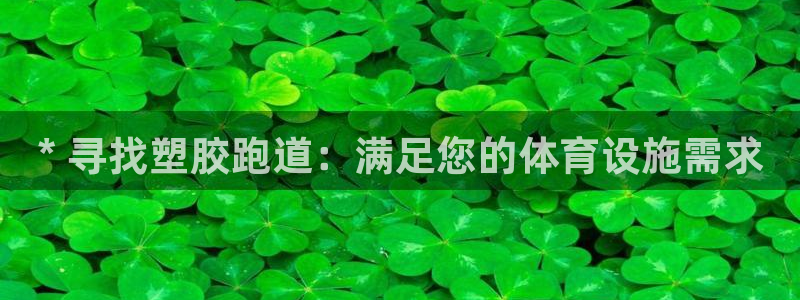 尊龙人生就是博D88：* 寻找塑胶跑道：满足您的体育设施需求