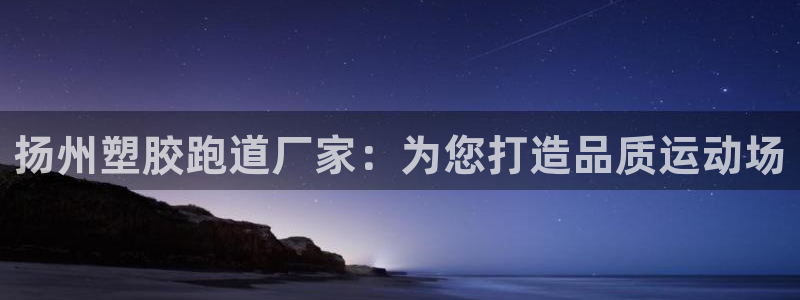 尊龙凯时app官网：扬州塑胶跑道厂家：为您打造品质运动场