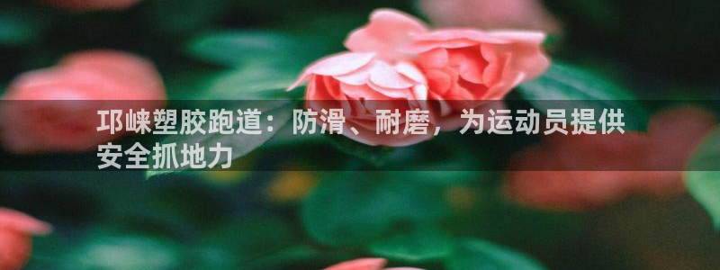 尊龙软件下载：邛崃塑胶跑道：防滑、耐磨，为运动员提供
安全抓地力