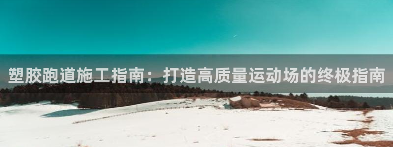 尊龙凯时客服：塑胶跑道施工指南：打造高质量运动场的终极指南