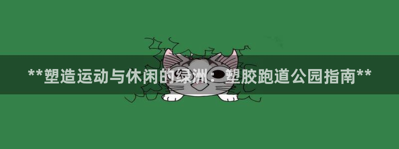 尊龙凯时链接：**塑造运动与休闲的绿洲：塑胶跑道公园指南**