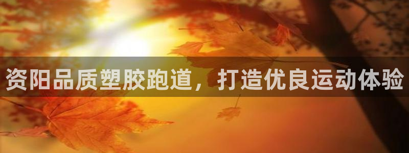 尊龙凯时充十万返现多少：资阳品质塑胶跑道，打造优良运动体验